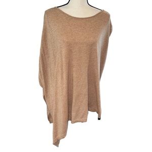 INC Camel Sweater Poncho